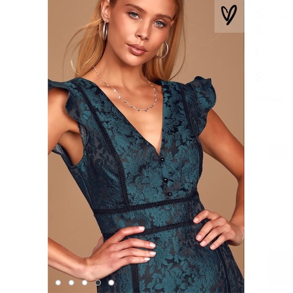 Lulus Ruffled Mini Dress - Picture 4 of 5